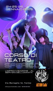 Corso di Teatro Sferico emozione benessere emotivitĂ teatro Torino